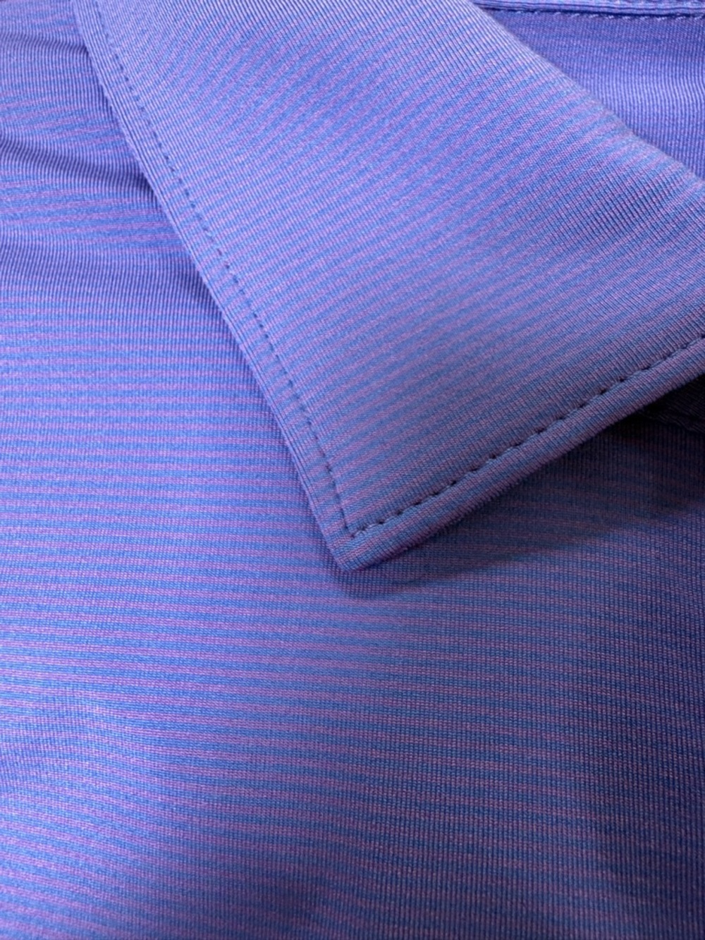 Peter Millar Men’s Summer Comfort Purple Performance Polo Golf Large - Picture 10 of 10